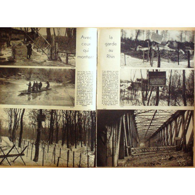 Le Miroir 1940 n° 29 GEORGES STRASBOURG(67) MOUSTIQUE TORPILLEUR SPITFIRE