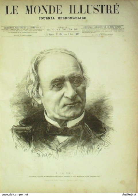 Le Monde illustré 1882 n°1341 Belgique Bruxelles procès Peltzer Théâtre Amhra