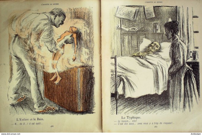 L'Assiette au beurre 1901 #  32 L'assistance Publique Dorville Noël