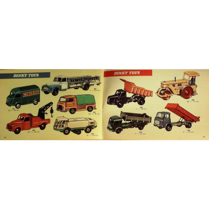 Catalogue VINTAGE DINKY TOY 1954