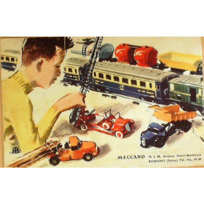 Catalogue VINTAGE DINKY TOYS MECCANO trains HORNBY 1957