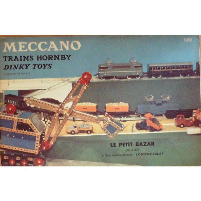 Catalogue VINTAGE DINKY TOYS MECCANO trains HORNBY 1959