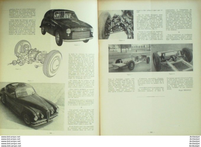R.T Automobile Fiat 626/1400 Camion Aurelia Hillman Minx 51 # 1950