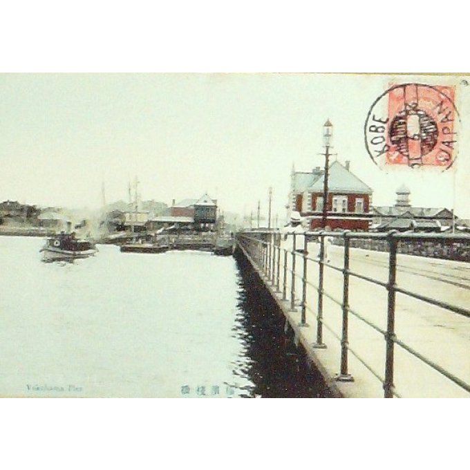 Cpa Japon Kobe Yokohama 1910