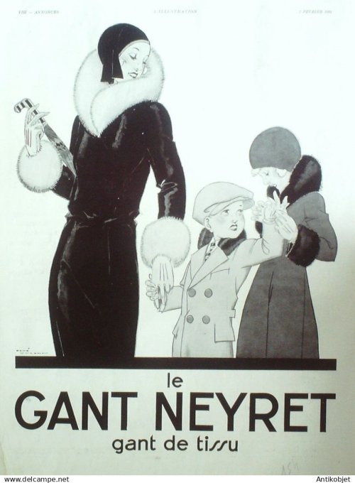 Publicité Lingerie Neyret 1931