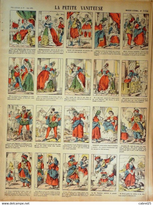 La Petite Vaniteuse (Pellerin d'epinal)