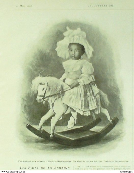 L'illustration 1905 n°3237 Mandchourie Moukden Poutilov Erdagou Congo Brazza