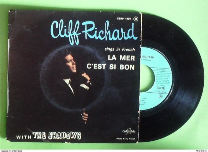 Cliff Richard  & The Shadows 45T EP C'est si bon 1962