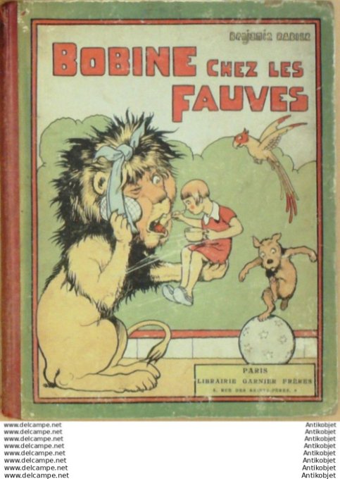 Rabier Benjamin Bobine chez les fauves (Garnier) Eo 1931