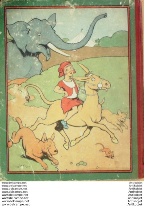 Rabier Benjamin Bobine chez les fauves (Garnier) Eo 1931