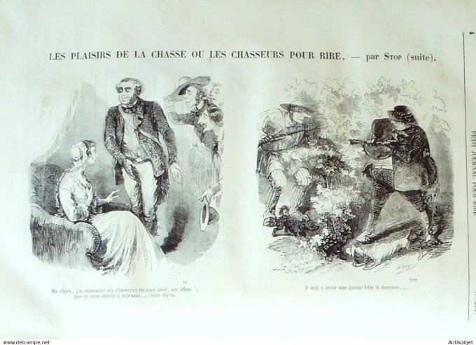 Petit journal pour Rire 1860 # 297 Demain la rentree Grevin