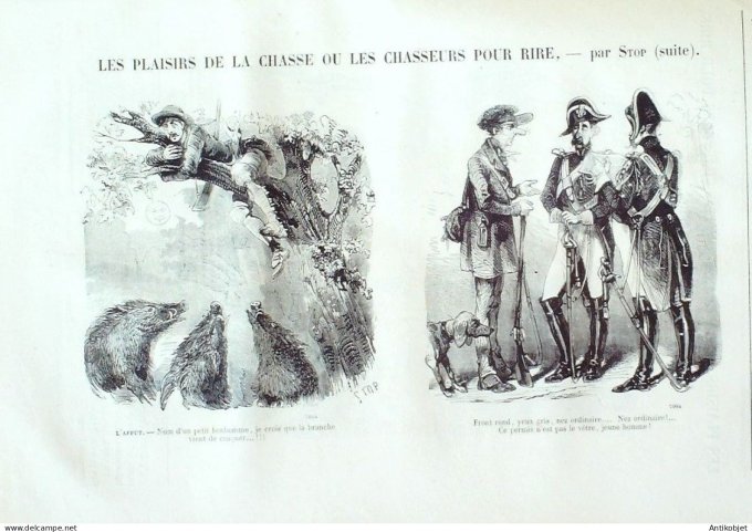 Petit journal pour Rire 1860 # 297 Demain la rentree Grevin