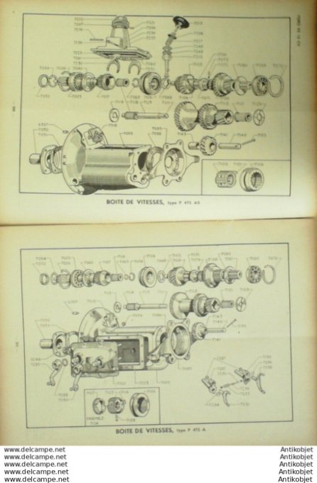 R.T Automobile Ford et MatFord V8 13cv 37 # 1949