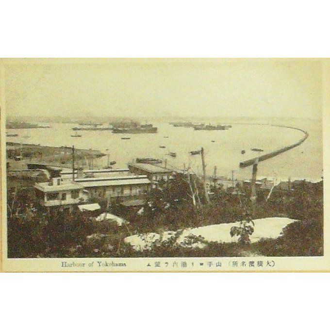 Cpa Japon Kobe Yokohama 1911