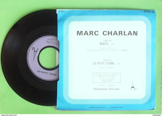Charlan Marc 45T SP Maïté 1977