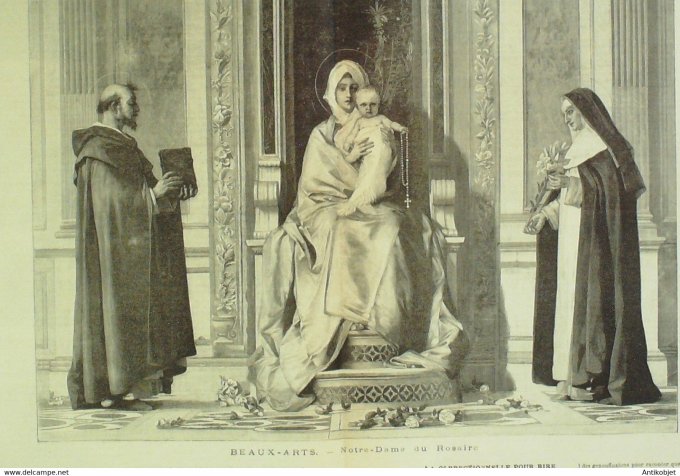 Soleil du Dimanche 1893 n°11 Russie Tsar Eugénie Reine Vélocipède Terront