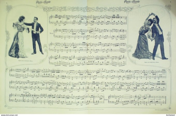 Paris qui chante 1903 # 8 Gondy Vaunel Verena Curti Giralduc Delphin