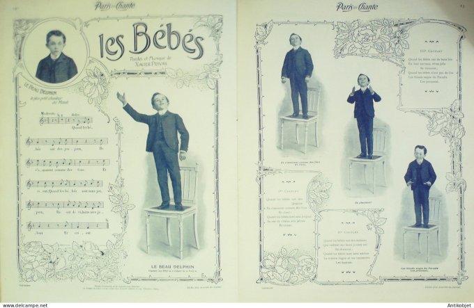 Paris qui chante 1903 # 8 Gondy Vaunel Verena Curti Giralduc Delphin