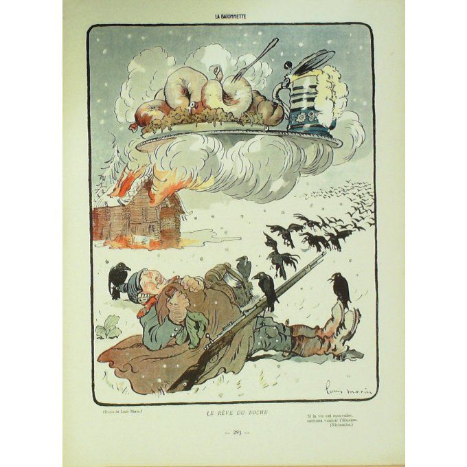 La Baionnette 1915 n°019 (Leurs ventres) CAPPIELLO LEANDRE GASTYNE METIVET