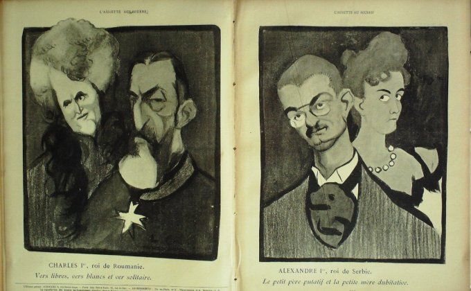 L'Assiette au beurre 1901 #  19 Les Souverains Camara