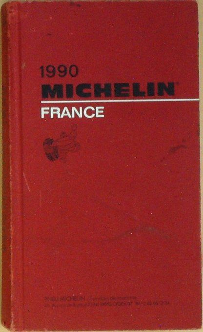 Guide rouge MICHELIN 1990 83ème édition France