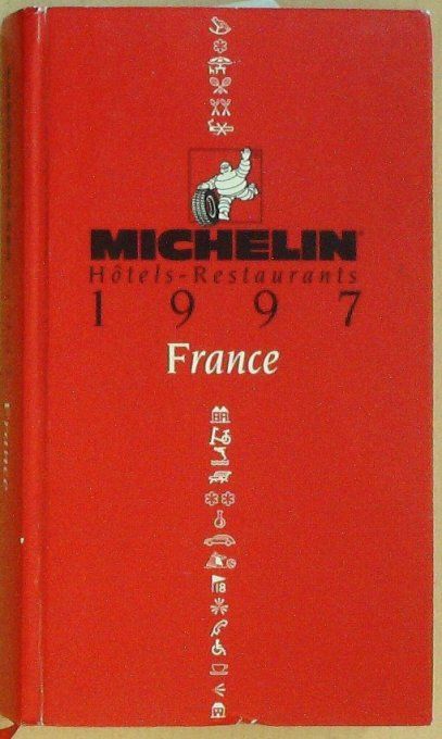 Guide rouge MICHELIN 1997 90ème édition France