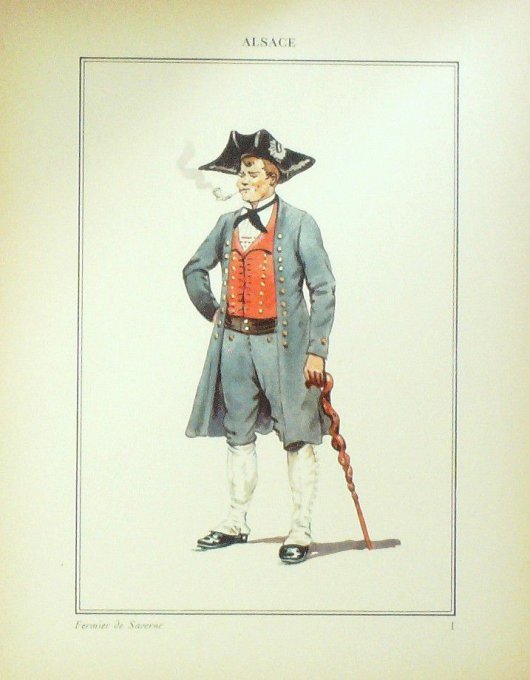 Grand-Est Alsace Saverne (67) Fermier 1920 1