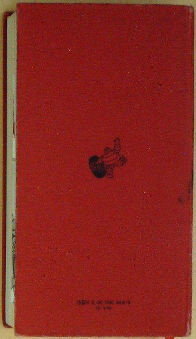 Guide rouge MICHELIN 1984 77ème édition France