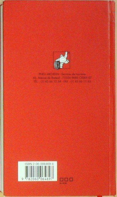 Guide rouge MICHELIN 1996 89ème édition France