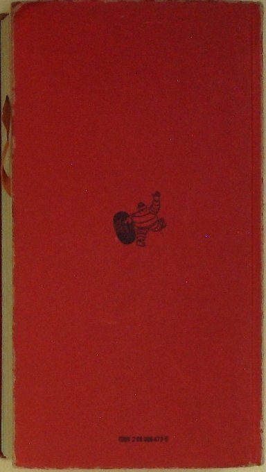 Guide rouge MICHELIN 1977 70ème édition France
