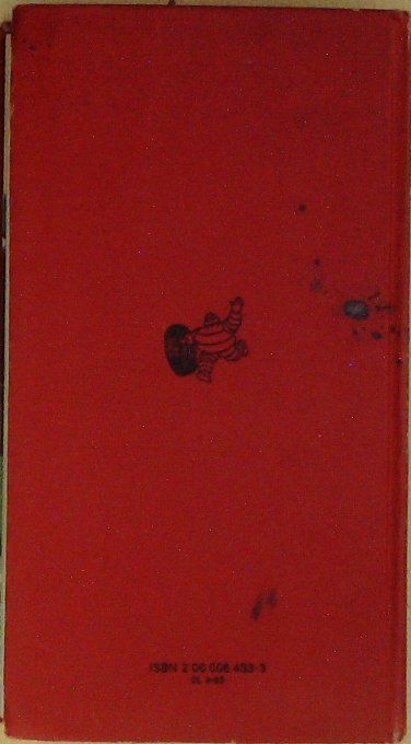 Guide rouge MICHELIN 1983 76ème édition France