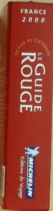 Guide rouge MICHELIN 2000 93ème édition France