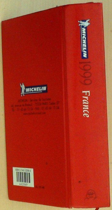 Guide rouge MICHELIN 1999 92ème édition France