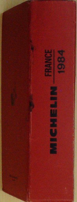 Guide rouge MICHELIN 1984 77ème édition France