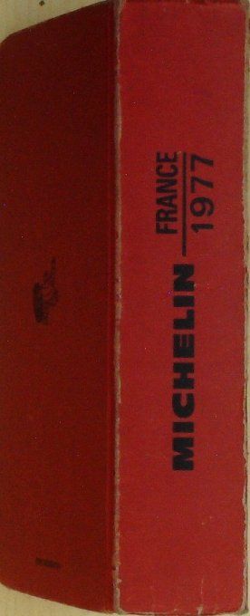 Guide rouge MICHELIN 1977 70ème édition France