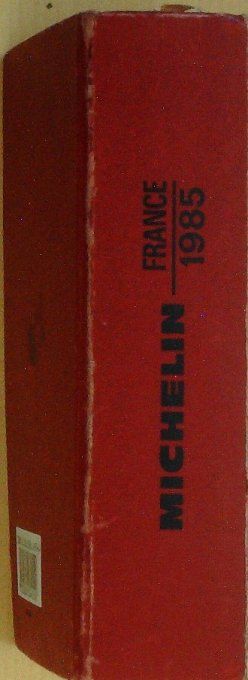Guide rouge MICHELIN 1985 78ème édition France