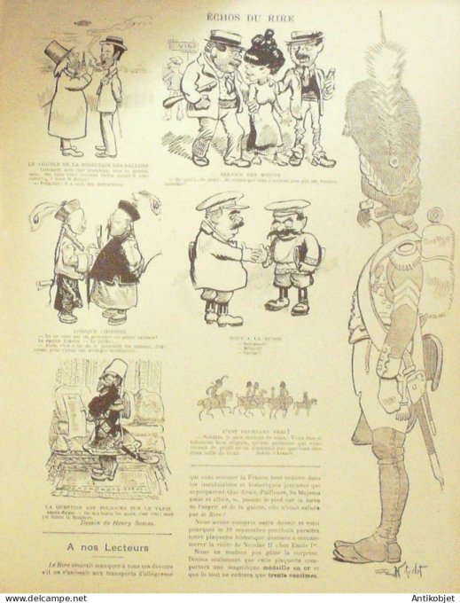 Le Rire 1901-09- 14 # 358 Journal humoristique Ed.Originale La Photographie