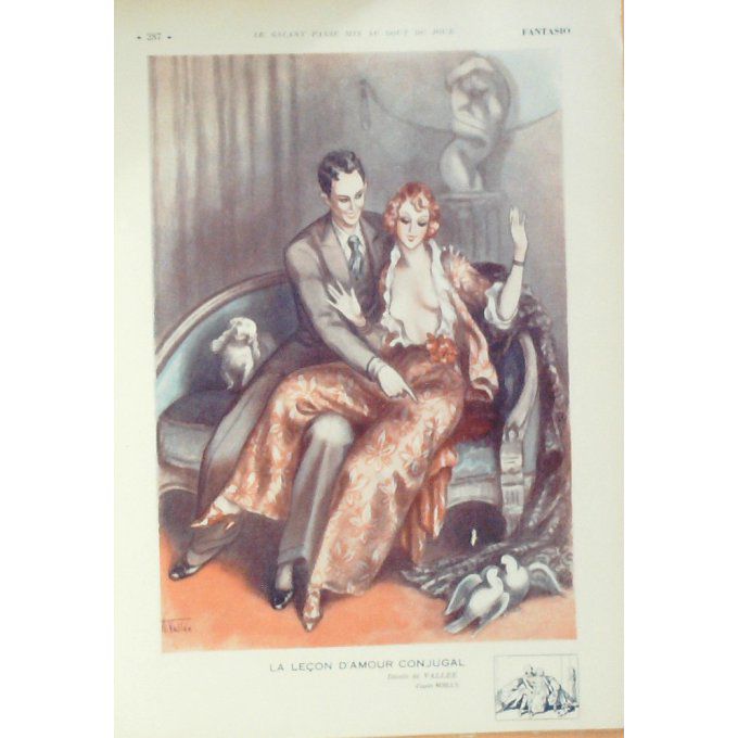 VALLEE-LECON D'AMOUR CONJUGAL-1920-200