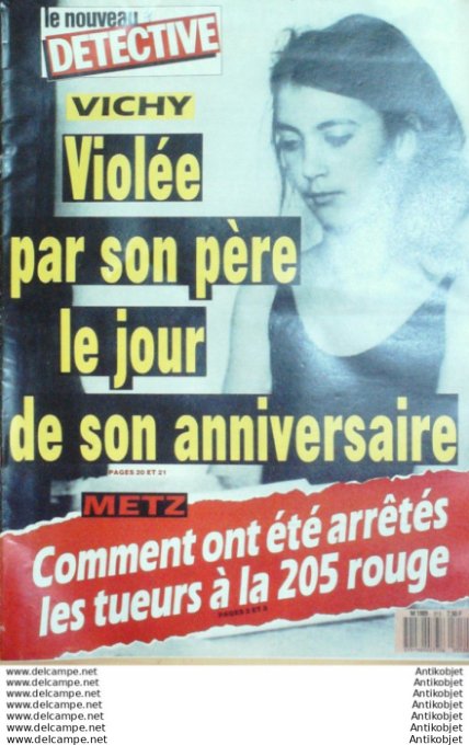 Détective 1988 # 313 Mourmelon Vichy Rouen Laon Fresville Metz Danièl Gilbert