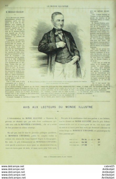 Le Monde illustré 1869 n°659 Egypte Syout Denderah Haon Cheik Selim Espagne Madrid Turquie Constanti
