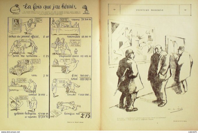 Le Rire 1922 n°157 Genty Mirande Fournier Ibels Arnac Nob Villa Sauvayre Roussau