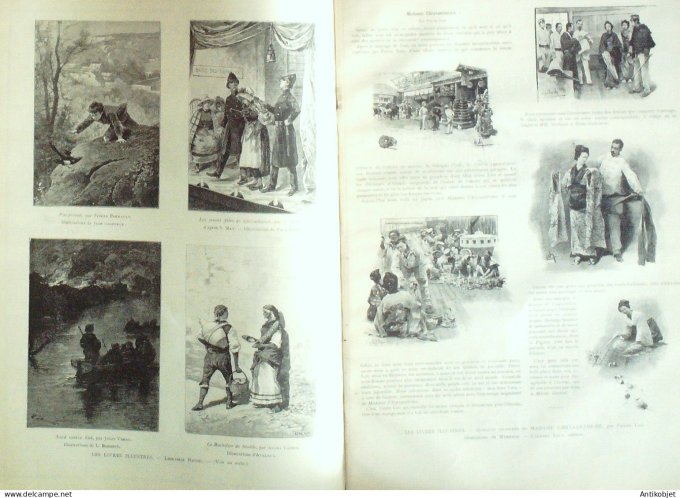 Le Monde illustré 1887 n°1604 Sigrid Arnoldson Angoulême (17) François le Champy