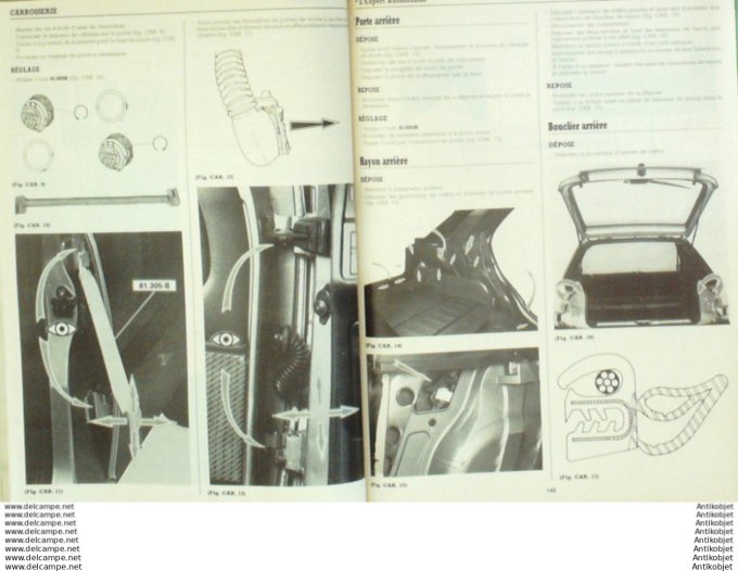 R.T Automobile Citroën ZX 1993 Renault Laguna Lancia Théma L'expert  # 316