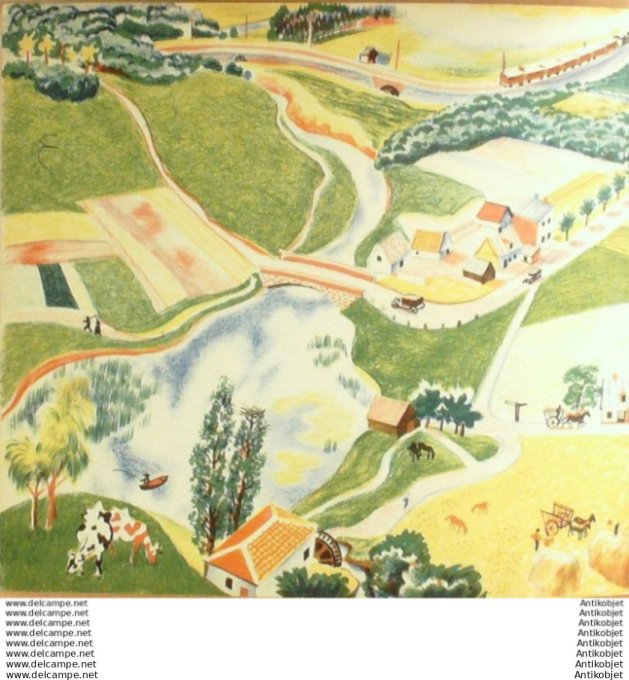 Pere Castor Plouf canard sauvage (Rojan texte Lida) Eo 1935