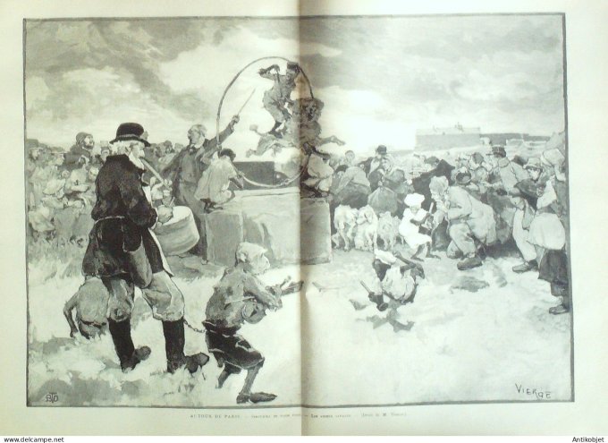Le Monde illustré 1887 n°1604 Sigrid Arnoldson Angoulême (17) François le Champy