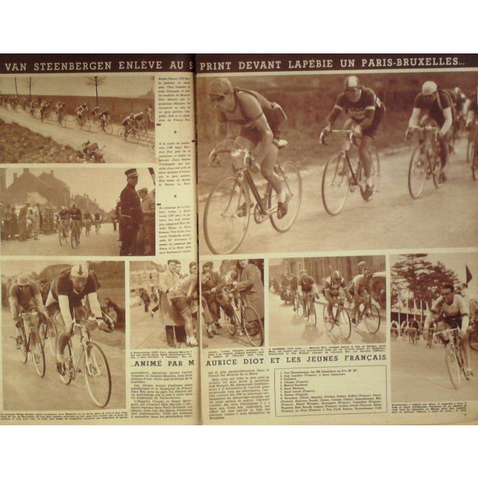 Miroir Sprint 1950 n° 201 17/4 LE STRAT LADOUMEGUE ARCHAMBAULT BONNARDEL VAN STEENB