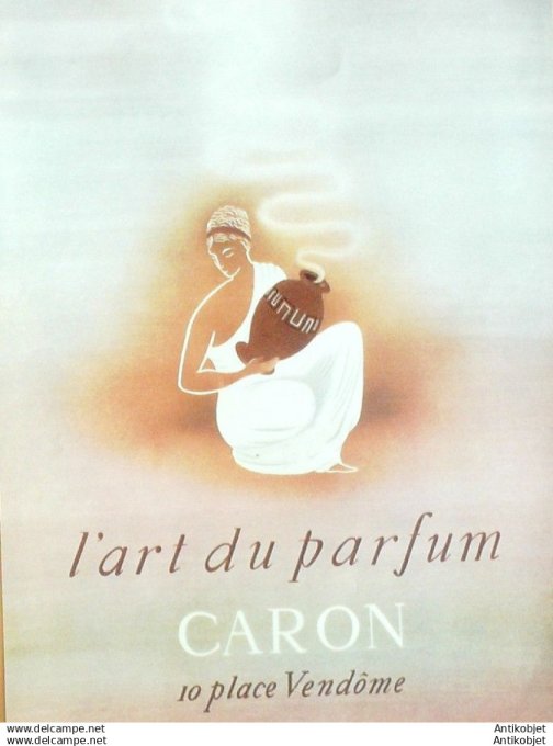 Publicite Cosmetique Caron Boutique1952