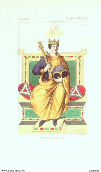 Charles Le Chauve Au 9ème 1852