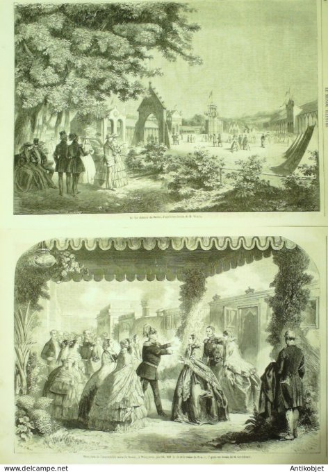 Le Monde illustré 1857 n° 17 Nantes (44) Madagascar Namibie Wildparck Suisse Berne