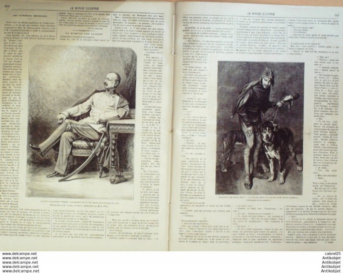 Le Monde illustré 1866 n°479 Italie Bologne Andelys (27) Chili Callao Egypte Alexandrie Marseille (1